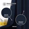 Deconovo Blackout Curtains for Living Room, Room Darkening Curtain Panel