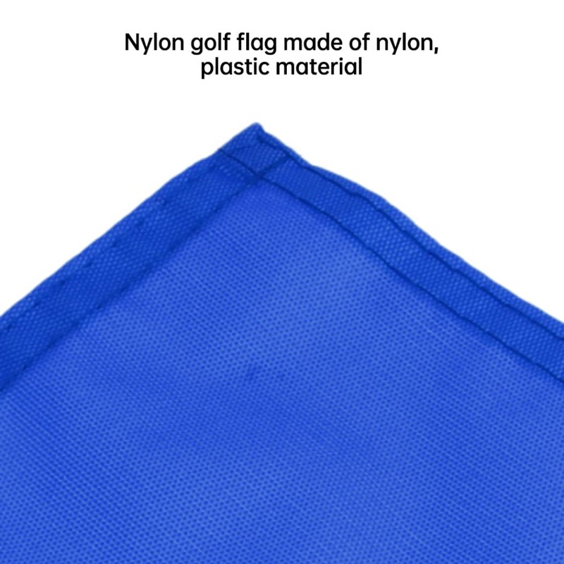 Nylon Golf Flag Golf Putting Green Flag Training Hole Pole