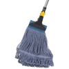 Yocada Looped-End String Wet Mop Heavy Duty Cotton Mop Commercial