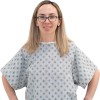 AMU Solutions Wholesale Unisex Value Hospital Gown, Back Tie, 44"