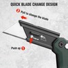 WORKPRO 3-Pack Folding Utility Knife, Compact EDC Box Cutter with