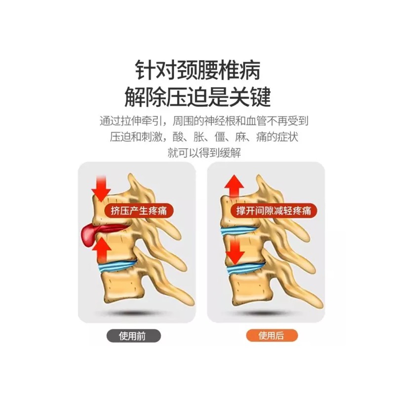 견인기 경추 장치 목 의자 가정용 재활운동 일자목 [I. 일반