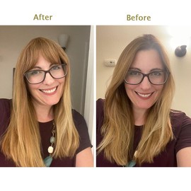 Bangs Hair Clip in Bangs 100% Real Human Hair Extensions Wispy Bangs Clip on Air Bangs for Women Hairpieces Curved Bangs for Daily Wear (A-Ash2 Blonde2, Wiapy Bangs)