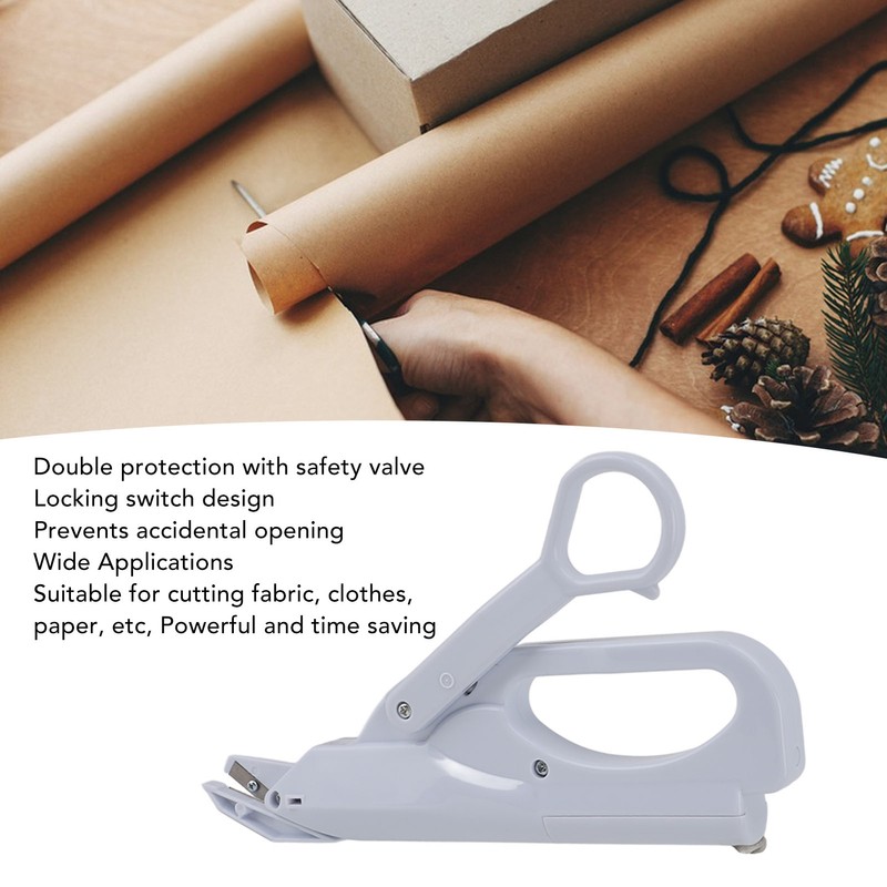Electric Scissors Battery Operated Cordless Safe Mini Handheld Automatic Scissors