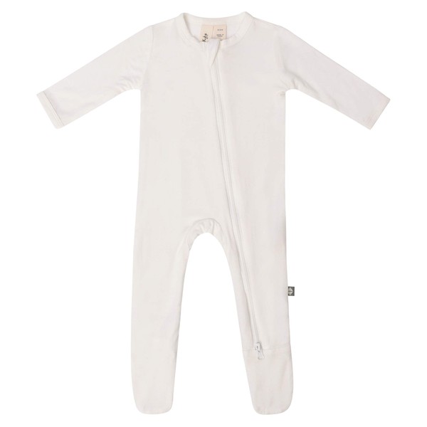 KYTE BABY Unisex Zipper Closure Footies, Rayon Made From Bamboo