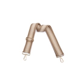 JEWNCUE Wide Shoulder Purse Strap Adjustable Canvas Straps Handbag Strap Replacement Multicolor (2024-188-B1)…