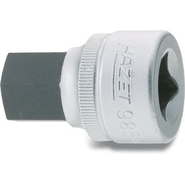 HAZET 985-14 Short Hexagon Socket (Insertion Angle 0.5 inches (12.7 mm)