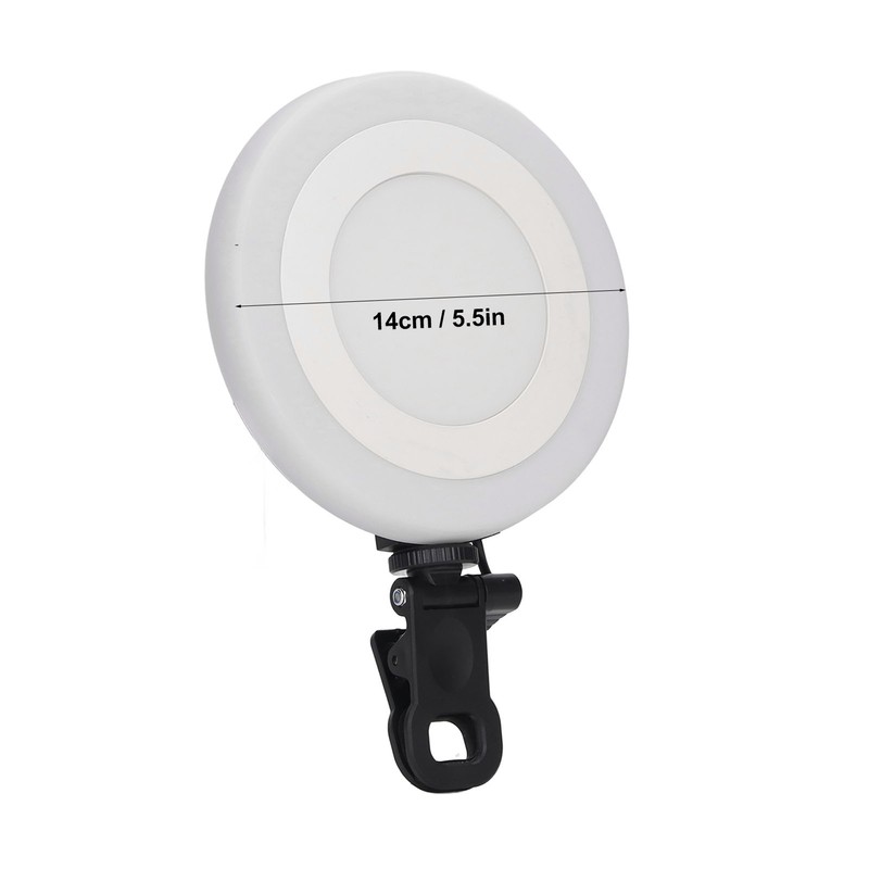 5.5in Video Conference Fill LED Light Round 3 Mode 10