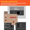 BOKECHY Generator Interlock Kit Multiple Styles Compatible with Horizontal Main