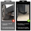 Mud Flap Delete Compatible with GMC Sierra 1500 2019-2025Front&Rear Mudflap