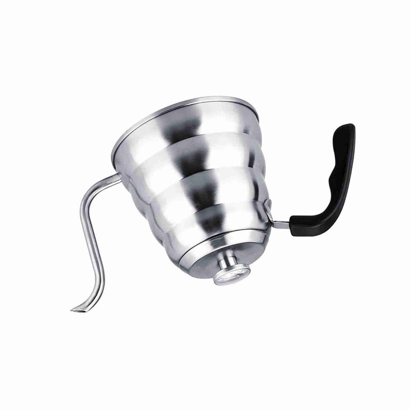304 Stainless Steel Pour Over Coffee Gooseneck Kettle Teapot with