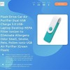 Filter GoGo Car Air Purifier Ionizer Ionic USB Charge 3.0