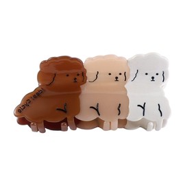 Hair Claw 1PC Creative Acetate Puppy Dog Hair Claw Clips Sweet Animals Hair Clips Women Shark Clip Hairpins Geometric Hairgrips Fashion Headwear