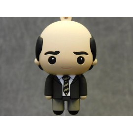 The Office NEW * Kevin Malone Clip * Blind Bag Series 2 Monogram Key Chain