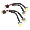 aqxreight Headlight Splitter Wire Male H4 9003 to 9005 9006