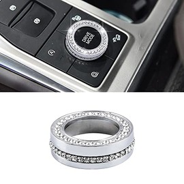 LECART for Explorer Accessories Drive Mode Switch Knob Cover Crystal Car Interior Decoration Trims for Ford Explorer 2020 2021 Bling Metal Decals
