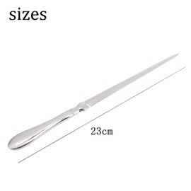 CaLeQi Handle Letter Opener knife Stainless Steel Knife Split File Envelopes Stationery Handle Portable Envelope Opener for School Home Work Uses