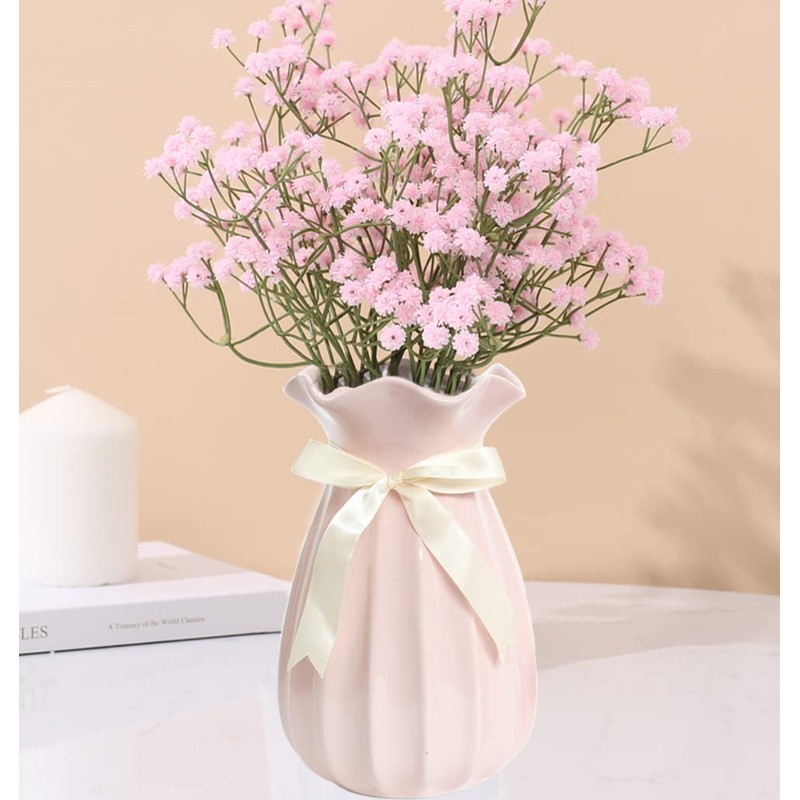 Ceramic Vases for Minimalist Modern Home Decor, Decorative Flowers Vase