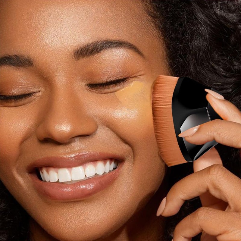 XFSRG 2 Piece Brush Set Foundation Brush Thin Make Up