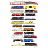 Railroads & Freight Cars 11"x17" Poster by Andy Fletcher signed