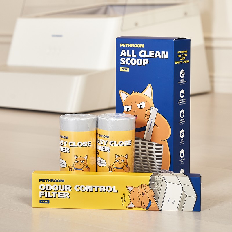 PETHROOM [Pesroom] Easy Close Liner, 1 Pack, Cat Automatic Litter