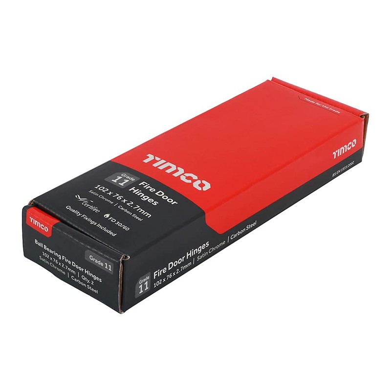 TIMCO Fire Door Hinge for Internal Residential Doors - Ball