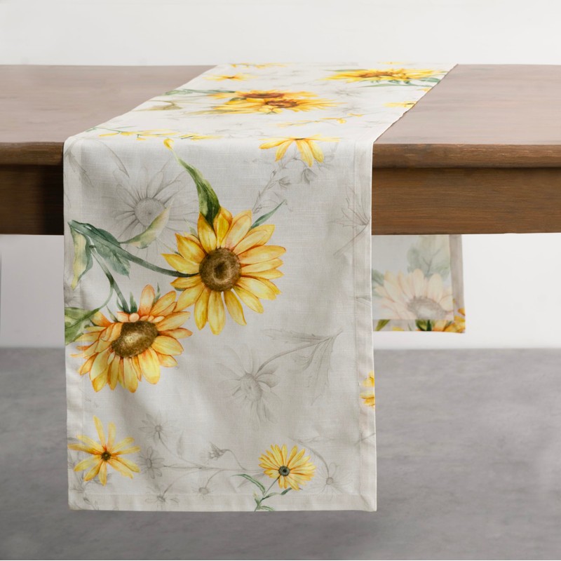 Maison d' Hermine Tablerunner 100% Cotton Table Runner Decorative Washable