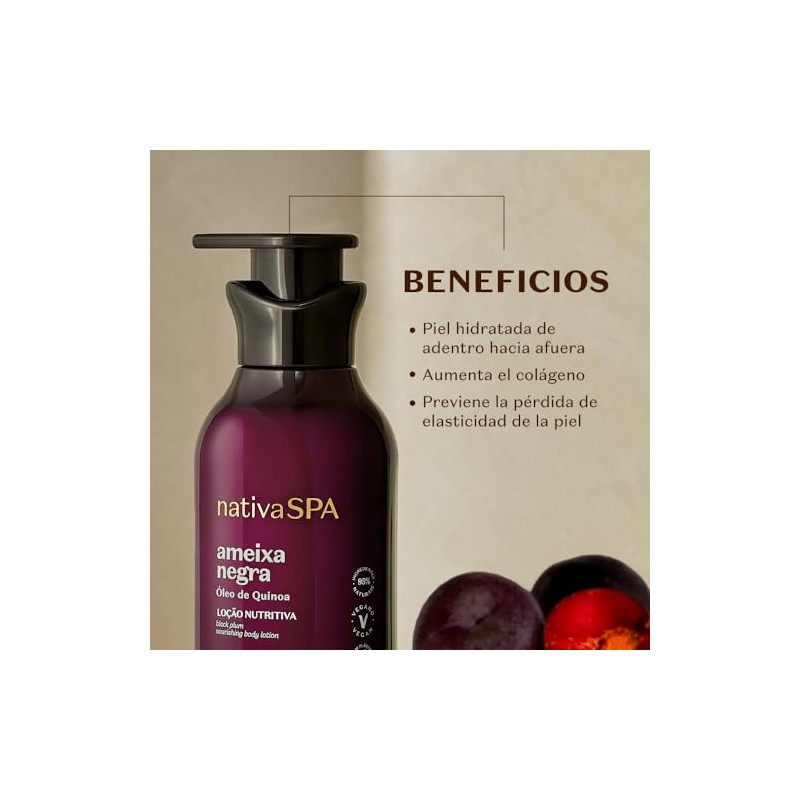 Loção Hidratante Ameixa Negra Nativa SPA 400ml - oBoticario