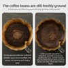 Portable Electric Burr Coffee Grinder Ceramic Blade Burr Grinder USB