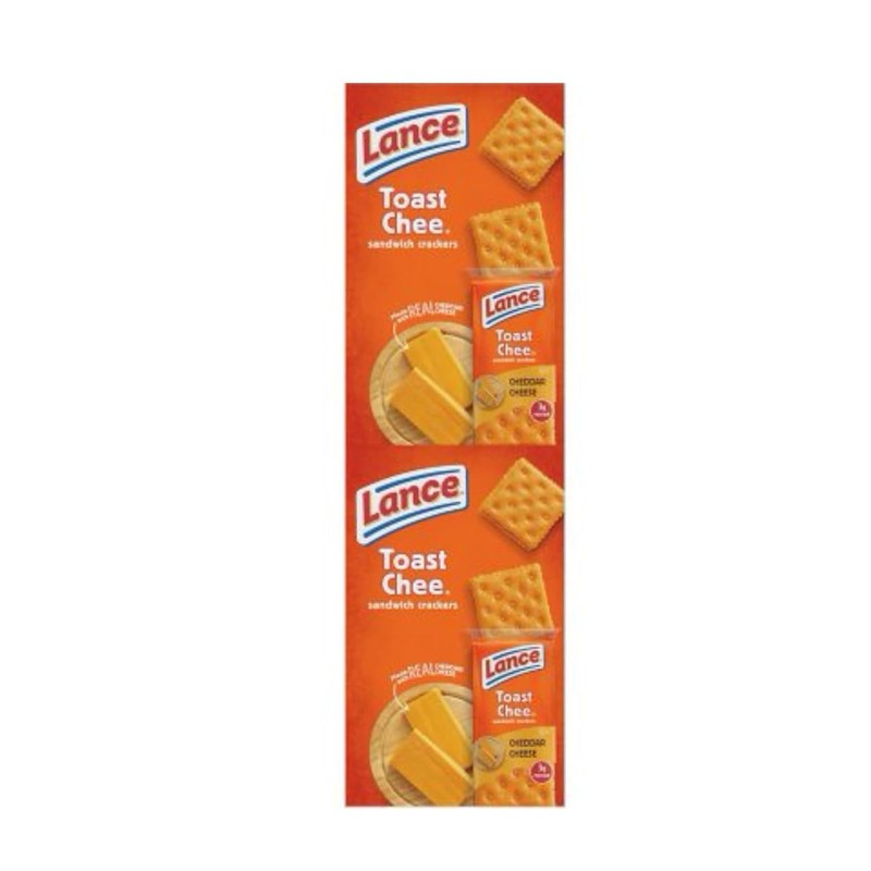Lance ToastChee Cheddar Cheese (1.41 oz., 40 ct.) (2 packs