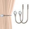 2 Pieces of Curtain Tiebacks Curtain Tie Backs Wall Mount