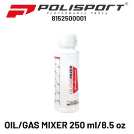 Polisport 8152500001 - ProOctane Oil Mixer 250ml Solid and Durable Plastic with Counter Engraved on Container in Transparent Color, Taglia Unica