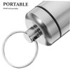 NOLITOY Portable Ear Plug Case with Keyring Travel Earbud Organizer