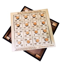 The Most Perfect Square 64 - Impossible Math Puzzle for Adults