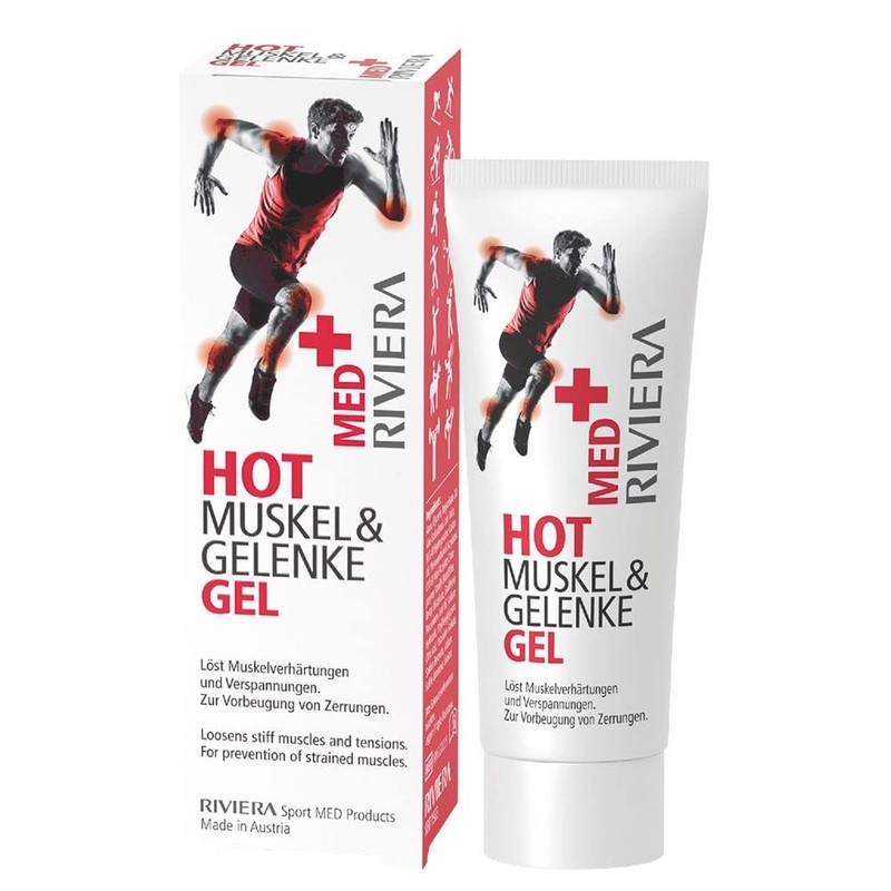 RIVIERA MED+ Hot Muscle & Joints Gel