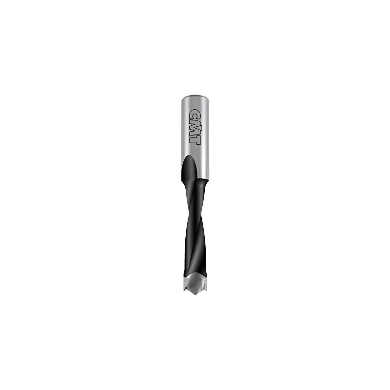 CMT 311.100.41 Two Flute Dowel Drill, 10mm (25/64-Inch) Diameter, 10x30mm