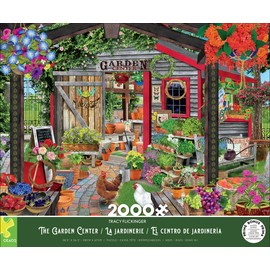 Ceaco - Tracy Flickinger - The Garden Center - 2000 Piece Jigsaw Puzzle