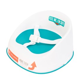 Prince Lionheart Squish Booster Seat, Gumball Green, 3-Point Harness and Dual-Strap System, Easy to Wipe Clean, and Lightweight Green