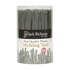 Jack Richeson Economy Heavy Duty Student Modeling Tool Set, 6 in, Plastic, Set of 140