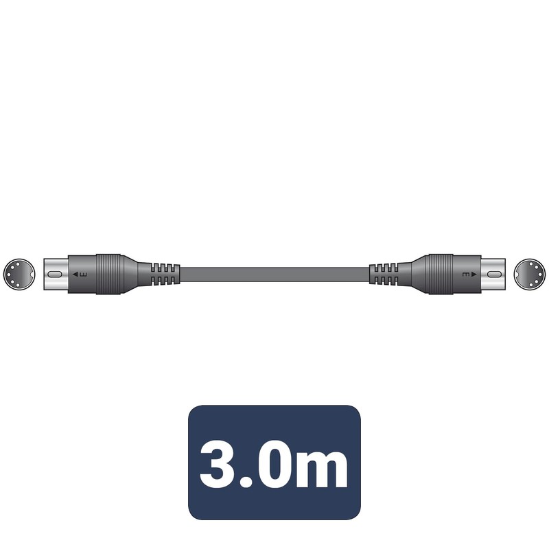 Chord Quality Midi Lead 3.0m