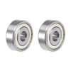 sourcing map 638ZZ Double Shielded ABEC-3 Ball Bearings 8 x