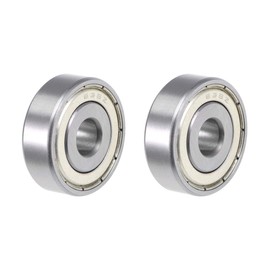 sourcing map 638ZZ Double Shielded ABEC-3 Ball Bearings 8 x 28 x 9 mm Pack of 2