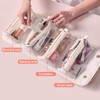 GEDEUBAN Portable 4-In-1 Roll Up Foldable Makeup Bag, Waterproof Cosmetic