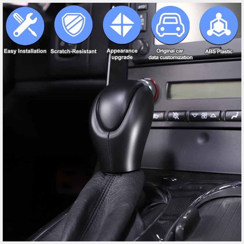 Gear Shift Head Cover Trim for Chevy Corvette C6 2005