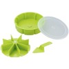 下村企販 デコレーションデザート型 グリーン 外径19.3×5.3cm 30828