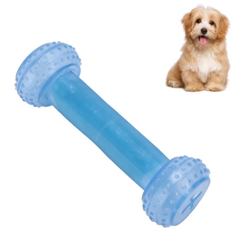 Pet Cooling Chew Toy BiteResistant TPR Pet Teething Toys Cooling