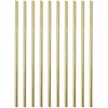 10PACK 3mm Solid Round Brass Rod Lathe Bar Stock Kit