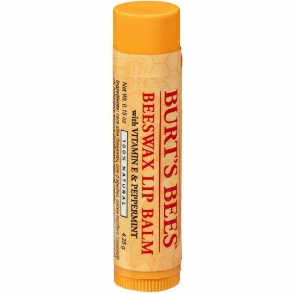 BURT'S BEES **LOT OF 10** BEESWAX LIP BALM WITH VITAMIN