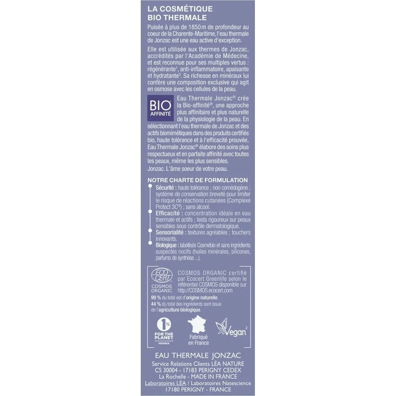 Eau Thermale JONZAC Sublimactive Firming Eye Contour, 15 ml