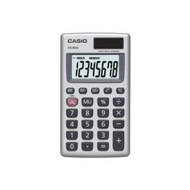 Casio Casio HS-8VA, Solar Powered Standard Function Calculator